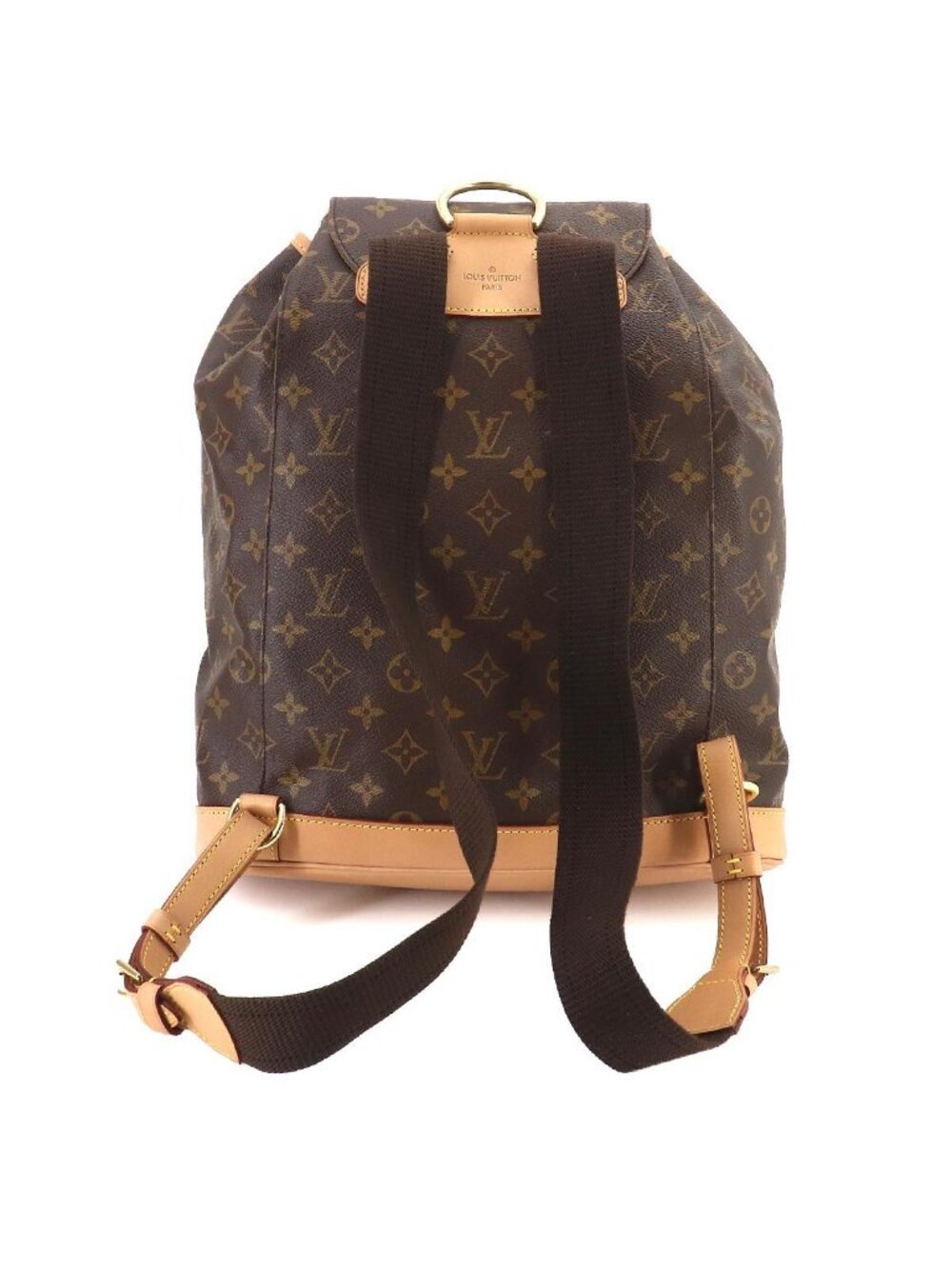 Louis Vuitton Monogram Montsouris GM Backpack Brown - Picture 2 of 10